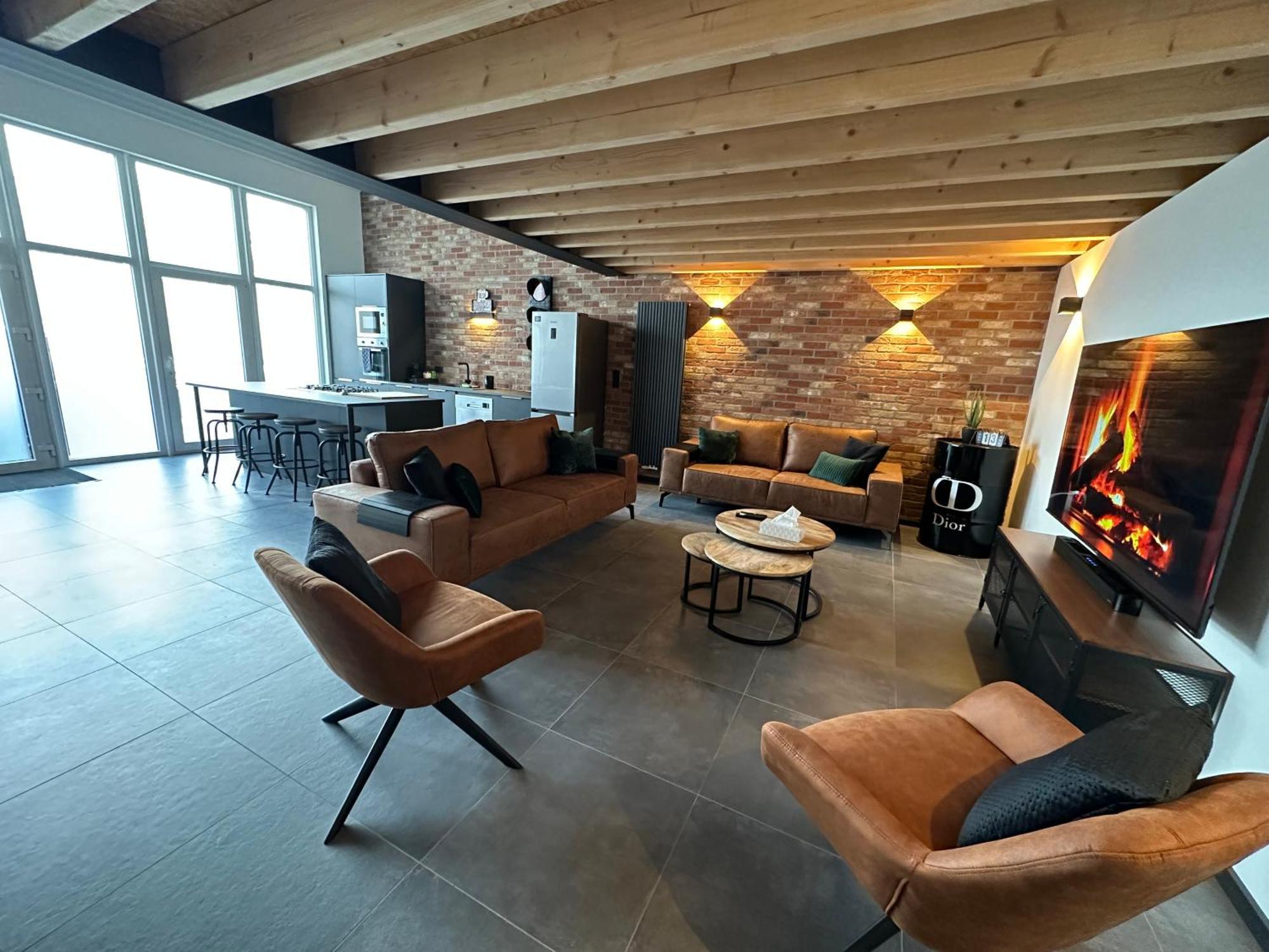 Lfa - 171 - Superbe Loft Avec Sauna Flemalle-Grande Bagian luar foto